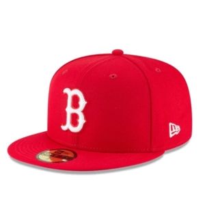 BOSTON RED SOXScarlet Basic 59FIFTY Fitted 7